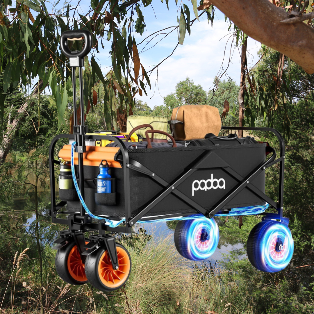 Outdoor Electric Drive Collapsible & Adaptive Wagon - Pre Order For August Delvery