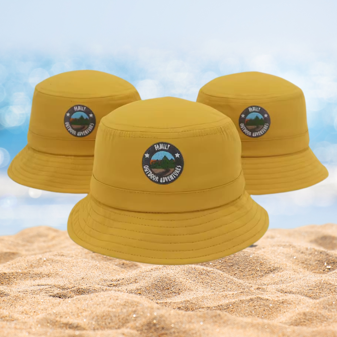 Family Outdoor Adventures Kids' Bucket Hat - Yellow