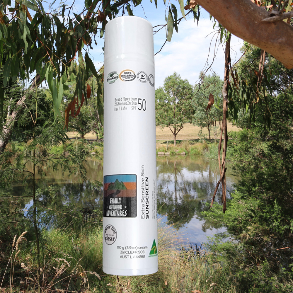 Natural Sunscreen SPF 50 | Extra Sensitive Skin | 110g Pump